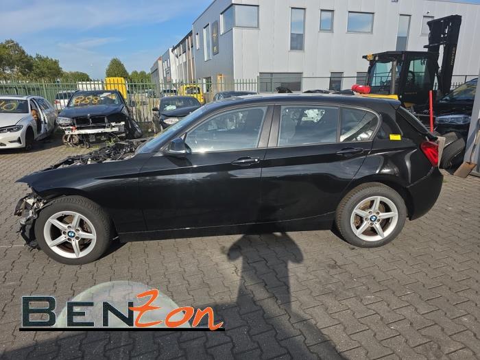 BMW 1 serie 118i 1.5 TwinPower 12V Sloopvoertuig (2016, Zwart)