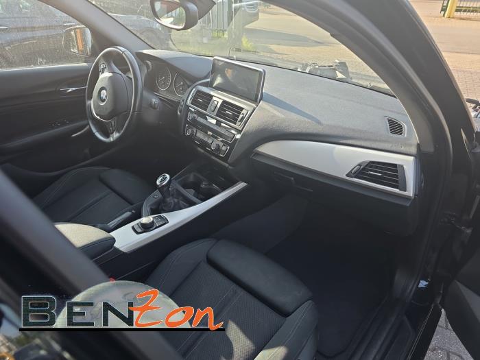 BMW 1 serie 118i 1.5 TwinPower 12V Sloopvoertuig (2016, Zwart)