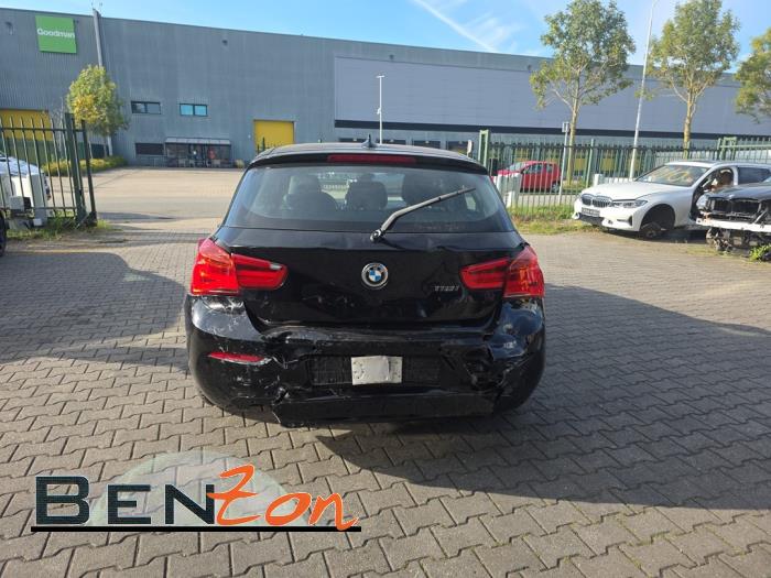BMW 1 serie 118i 1.5 TwinPower 12V Sloopvoertuig (2016, Zwart)