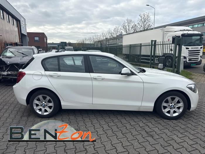BMW 1 serie 114i 1.6 16V Sloopvoertuig (2012, Wit)