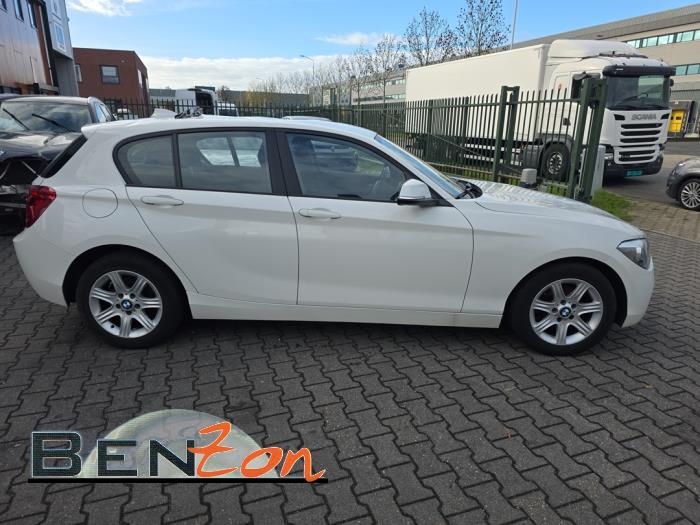 BMW 1 serie 114i 1.6 16V Sloopvoertuig (2012, Wit)