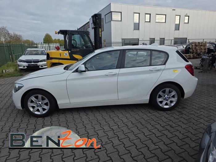 BMW 1 serie 114i 1.6 16V Sloopvoertuig (2012, Wit)