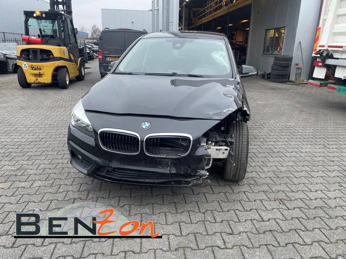 BMW 2 serie Gran Tourer 216d 1.5 TwinPower Turbo 12V Sloopvoertuig (2015, Zwart)