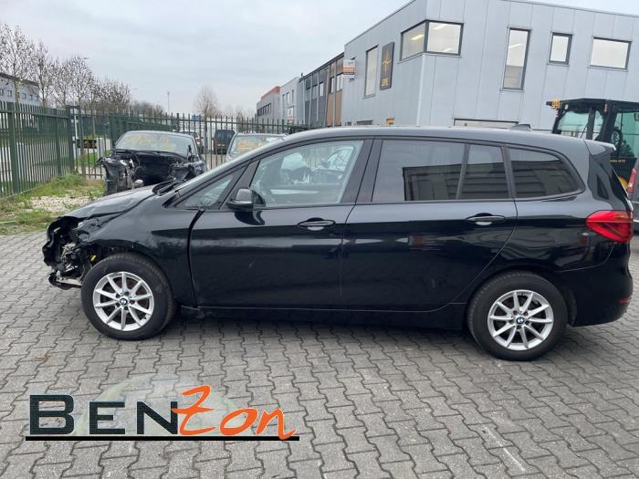 BMW 2 serie Gran Tourer 216d 1.5 TwinPower Turbo 12V Sloopvoertuig (2015, Zwart)