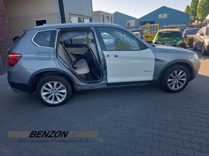 BMW X3 xDrive 20i 2.0 16V Twin Power Turbo Sloopvoertuig (2013, Metallic, Grijs)