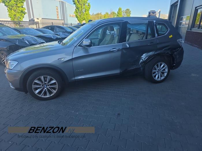 BMW X3 xDrive 20i 2.0 16V Twin Power Turbo Sloopvoertuig (2013, Metallic, Grijs)