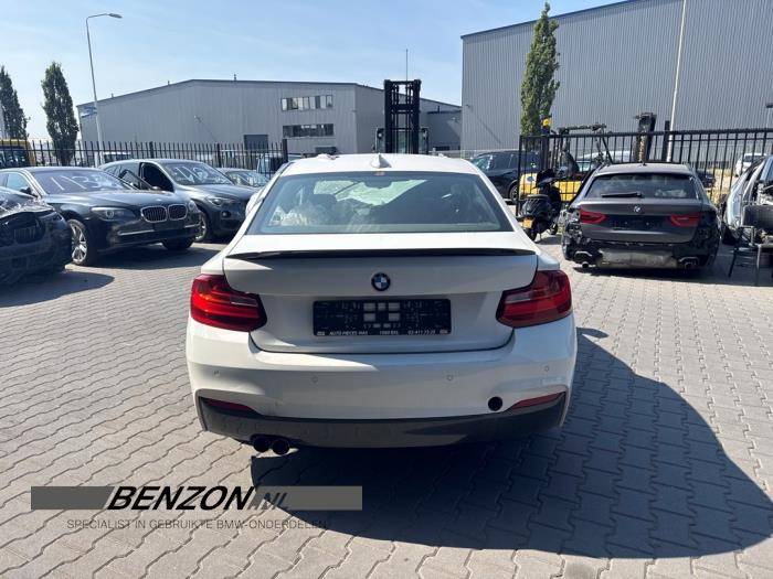 BMW 2 serie 220d 2.0 16V Sloopvoertuig (2015, Wit)