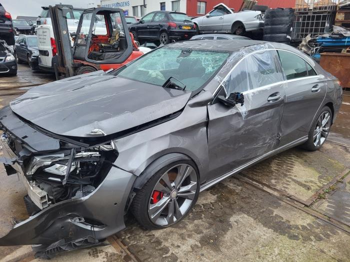 Mercedes CLA 1.6 CLA-180 16V Sloopvoertuig (2017, Grijs)