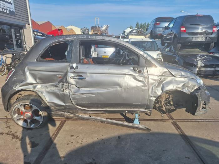 Fiat 500C/595C/695C 1.4 T-Jet 16V Sloopvoertuig (2011, Grijs)