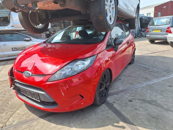 Ford Fiesta 6 1.25 16V Sloopvoertuig (2009, Rood)