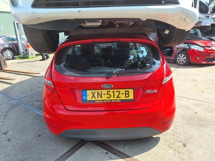 Ford Fiesta 6 1.25 16V Sloopvoertuig (2009, Rood)