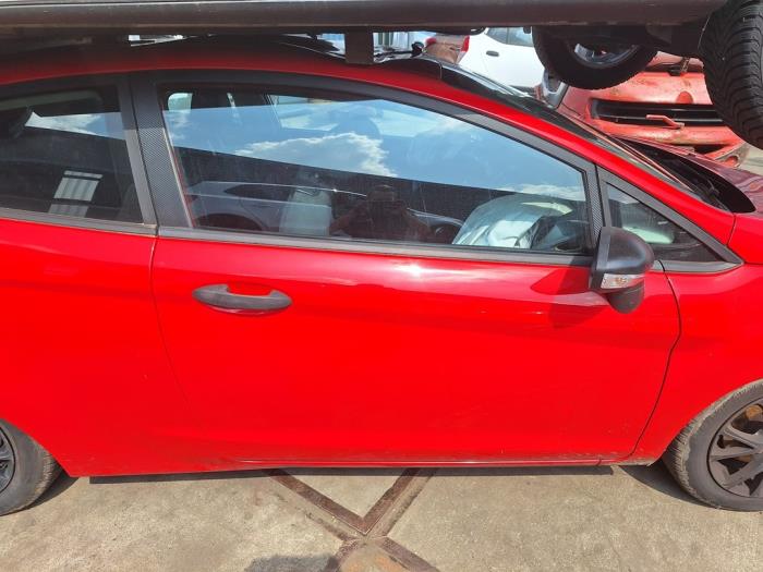 Ford Fiesta 6 1.25 16V Sloopvoertuig (2009, Rood)
