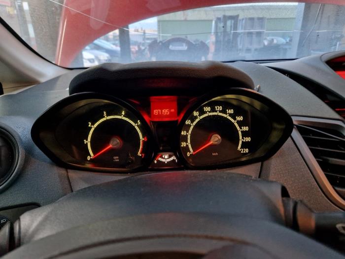 Ford Fiesta 6 1.25 16V Sloopvoertuig (2009, Rood)