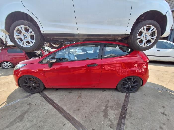 Ford Fiesta 6 1.25 16V Sloopvoertuig (2009, Rood)