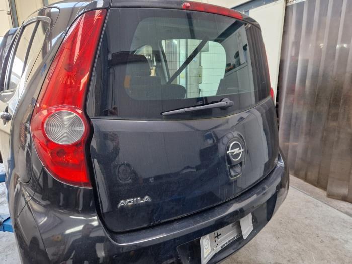 Opel Agila Mk.II 1.0 12V Twinport Sloopvoertuig (2008, Zwart)