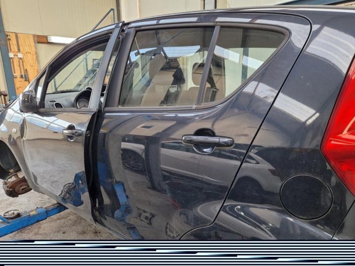 Opel Agila Mk.II 1.0 12V Twinport Sloopvoertuig (2008, Zwart)