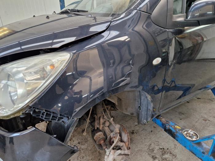 Opel Agila Mk.II 1.0 12V Twinport Sloopvoertuig (2008, Zwart)