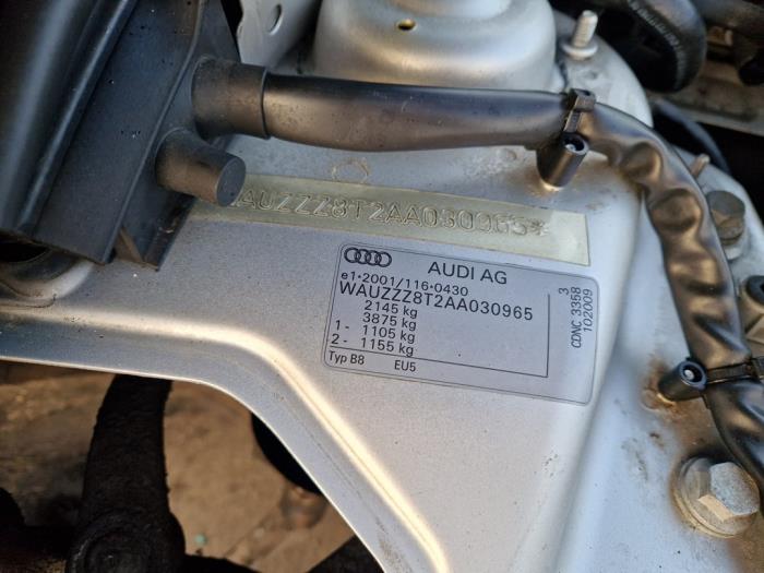 Audi A5 Sportback 2.0 TFSI 16V Quattro Sloopvoertuig (2010, Grijs)