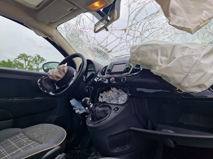 Fiat 500 1.2 Sloopvoertuig (2016, Zwart)