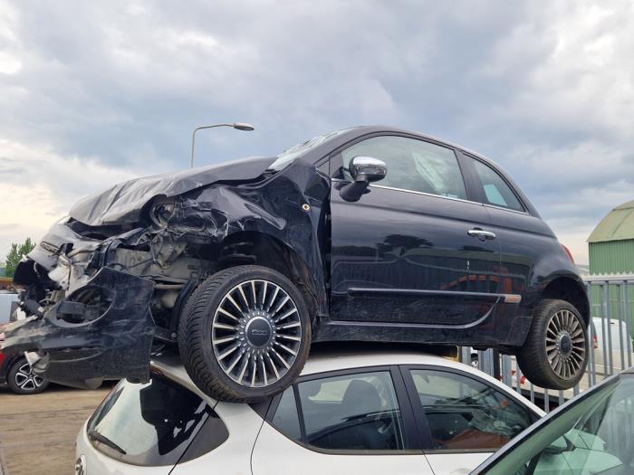 Fiat 500 1.2 Sloopvoertuig (2016, Zwart)
