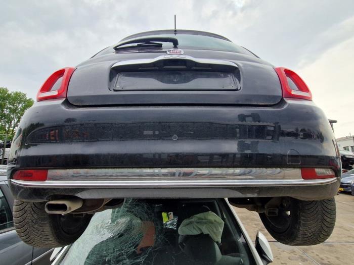 Fiat 500 1.2 Sloopvoertuig (2016, Zwart)