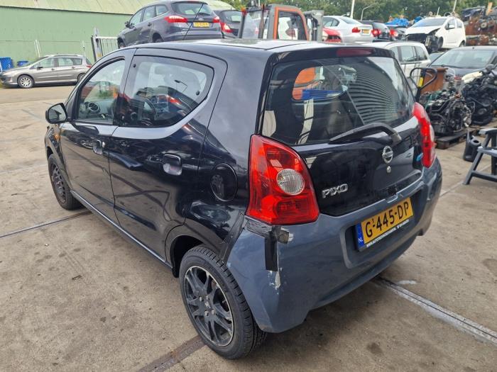 Nissan Pixo 1.0 12V Sloopvoertuig (2010, Zwart)