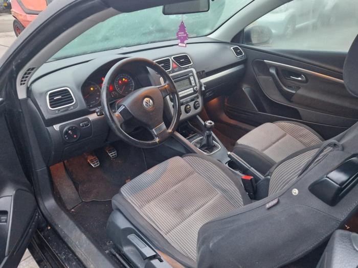 Volkswagen Eos 2.0 FSI 16V Sloopvoertuig (2007, Zwart)