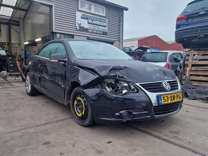 Volkswagen Eos 2.0 FSI 16V Sloopvoertuig (2007, Zwart)