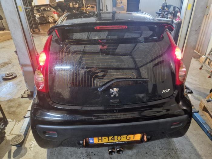 Peugeot 107 1.0 12V Sloopvoertuig (2006, Zwart)