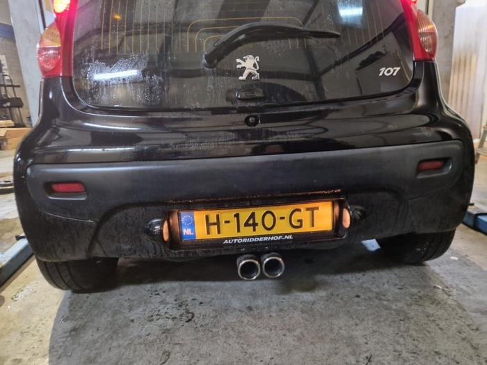 Peugeot 107 1.0 12V Sloopvoertuig (2006, Zwart)