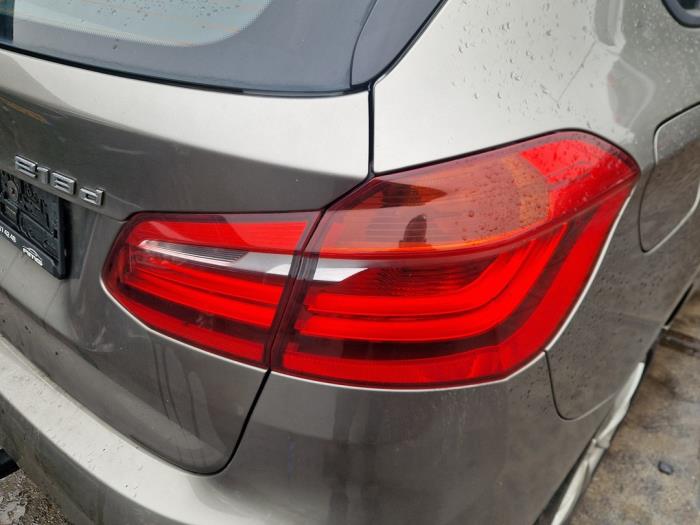 BMW 2 serie Active Tourer 218d 2.0 TwinPower Turbo 16V Sloopvoertuig (2015, Zilver)