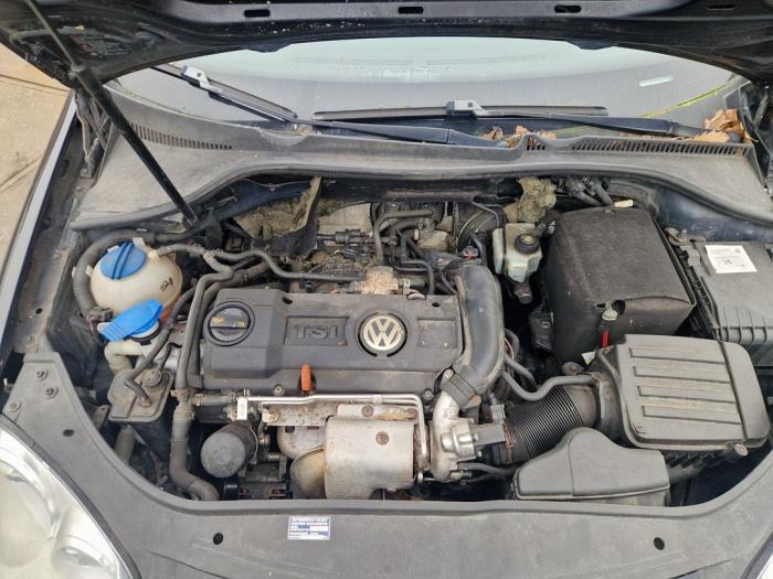 Volkswagen Golf V Variant 1.4 TSI 122 16V Sloopvoertuig (2009, Zwart)