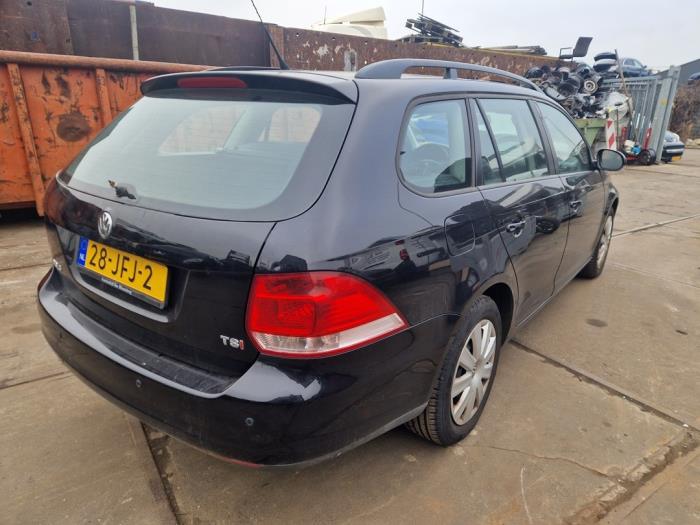 Volkswagen Golf V Variant 1.4 TSI 122 16V Sloopvoertuig (2009, Zwart)