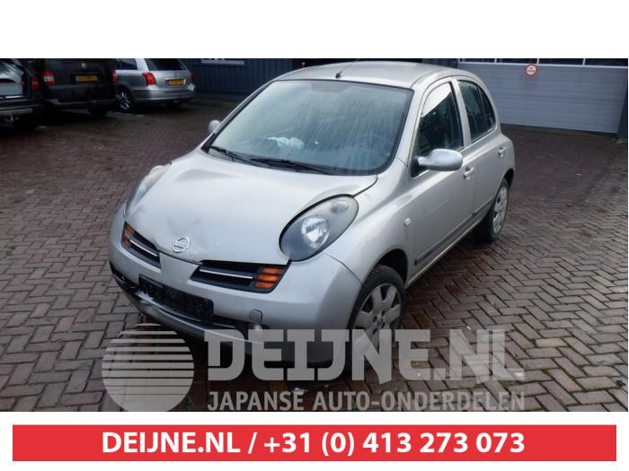Nissan Micra Deurslot Mechaniek 4Deurs links-voor O407307 Donorvoertuig