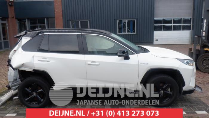 Toyota RAV4 2.5 Hybrid 16V Sloopvoertuig (2019, Wit, Zwart)