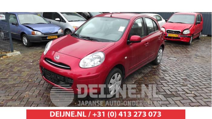 Nissan Micra Schokdemperpoot rechts-voor O510238 Donorvoertuig