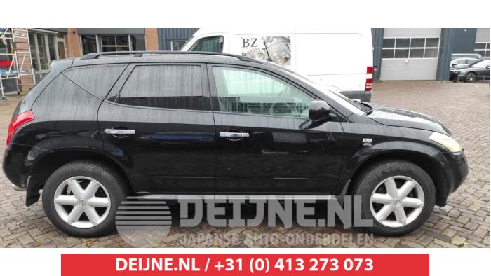 Nissan Murano 3.5 V6 24V 4x4 Sloopvoertuig (2005, Zwart)