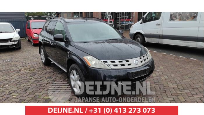 Nissan Murano 3.5 V6 24V 4x4 Sloopvoertuig (2005, Zwart)