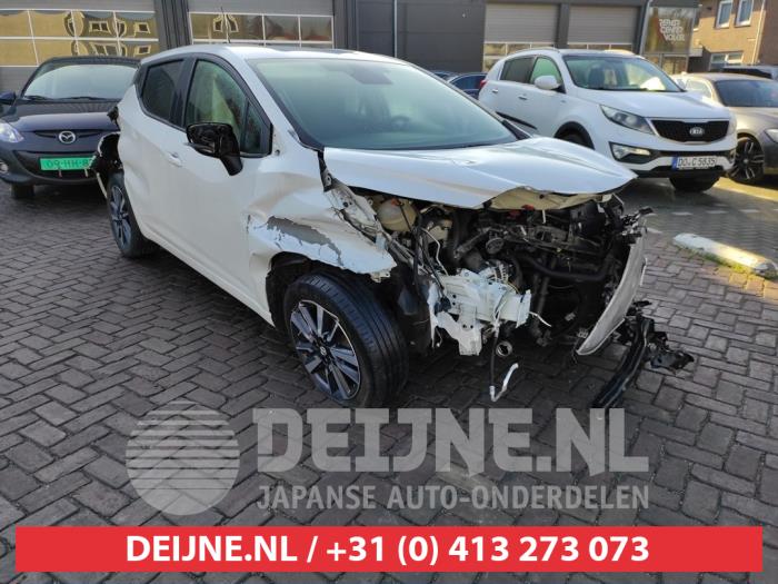Nissan Micra Kontaktslot+Sleutel O546357 Donorvoertuig
