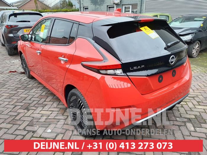 Nissan Leaf 39/40kWh Sloopvoertuig (2023, Rood)