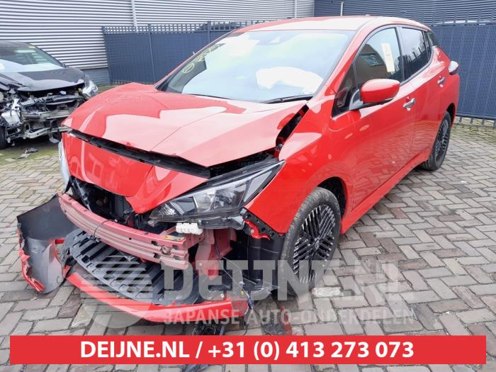 Nissan Leaf 39/40kWh Sloopvoertuig (2023, Rood)