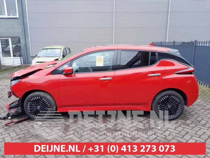 Nissan Leaf 39/40kWh Sloopvoertuig (2023, Rood)