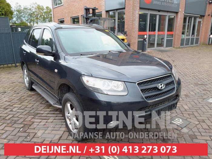 Hyundai Santa Fe II 2.2 CRDi 16V 4x2 Sloopvoertuig (2008, Zwart)