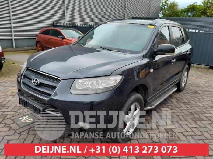 Hyundai Santa Fe II 2.2 CRDi 16V 4x2 Sloopvoertuig (2008, Zwart)