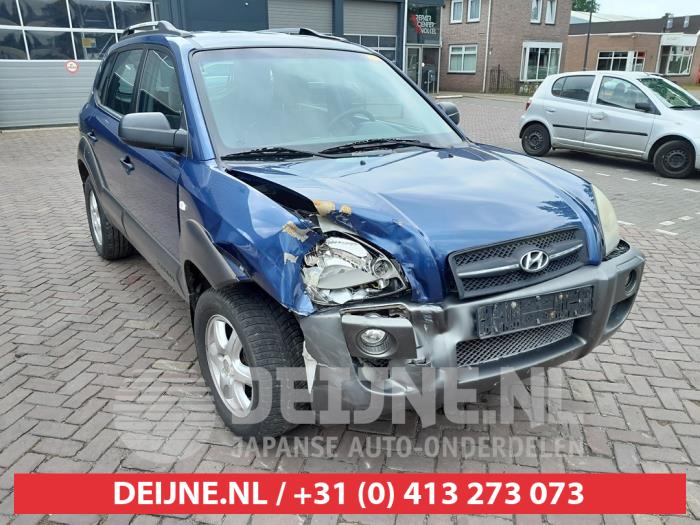 Hyundai Tucson 2.0 16V CVVT 4x2 Sloopvoertuig (2005, Blauw)