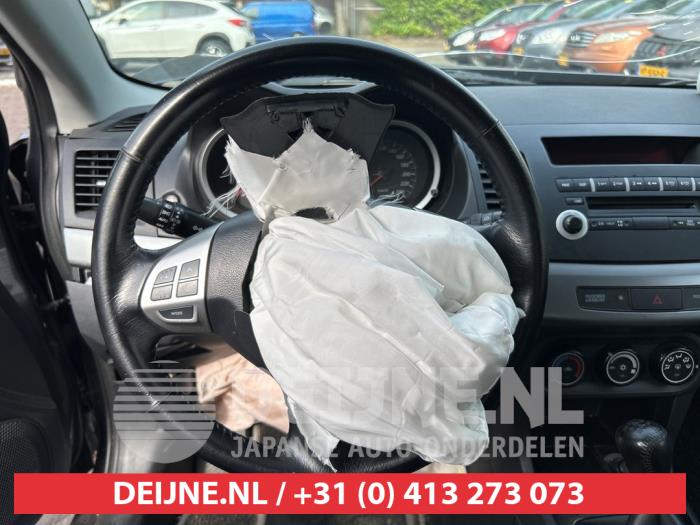 Mitsubishi Lancer Sportback 1.6 MIVEC 16V Sloopvoertuig (2010, Grijs)