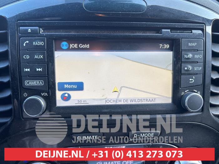 Nissan Juke 1.2 DIG-T 16V Sloopvoertuig (2016, Zwart)