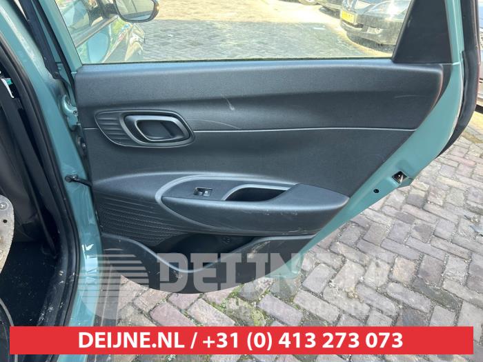 Hyundai Bayon 1.0 T-GDI 12V Mild Hybrid 48V Sloopvoertuig (2022, Groen)