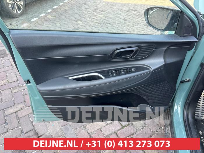 Hyundai Bayon 1.0 T-GDI 12V Mild Hybrid 48V Sloopvoertuig (2022, Groen)