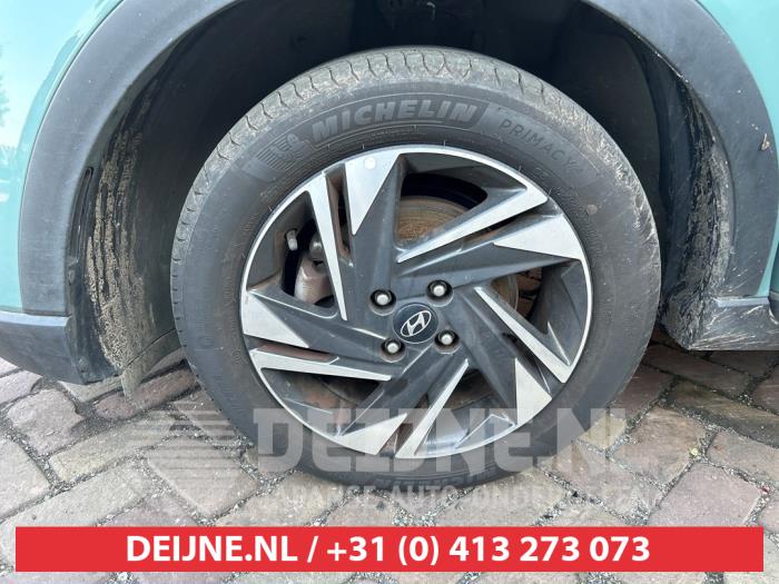 Hyundai Bayon 1.0 T-GDI 12V Mild Hybrid 48V Sloopvoertuig (2022, Groen)